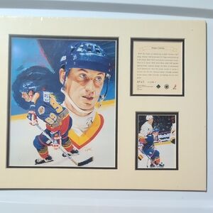 NHL Wayne Gretzky St Louis Blues Hockey Legend Numbered Art Print